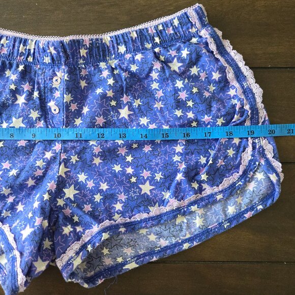 Rare Victoria's Secret Purple Stars Shorts - Picture 9 of 10